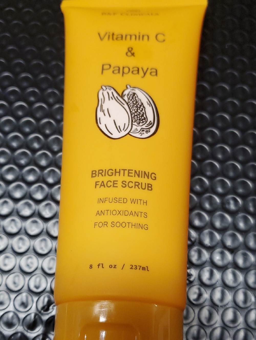 Vitamin C & Papaya Brightening Face Scrub - Yellow
